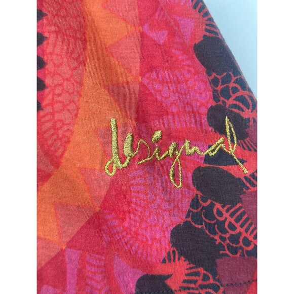 Desigual Multicolored A-line Skirt Mandala Print Size M - Picture 5 of 8